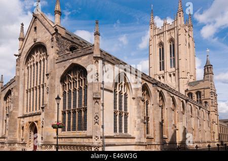 St Edmundsbury Cathedral, Bury St Edmunds, Suffolk, Regno Unito Foto Stock