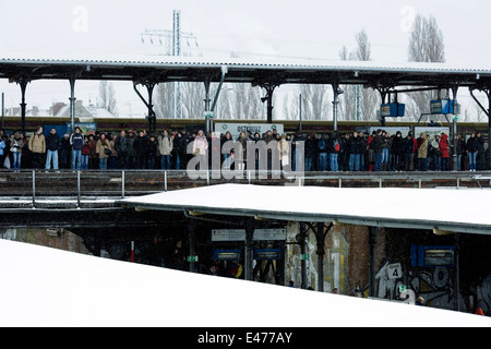 Lpp strike - aggiornamento alla S-Bahn Foto Stock