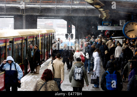 Lpp strike - aggiornamento alla S-Bahn Foto Stock