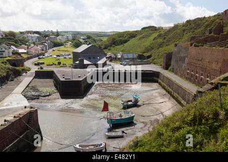 Il porto, Porthgain, Pembrokeshire Foto Stock