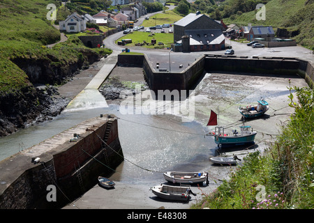 Il porto, Porthgain, Pembrokeshire Foto Stock