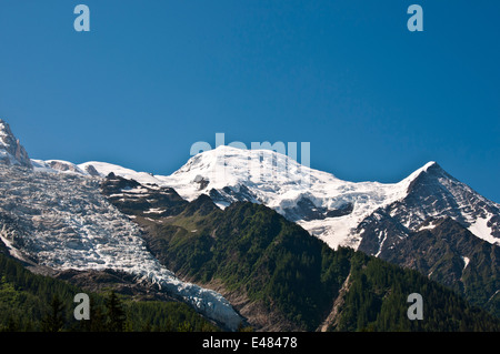 Chamonix Monte Bianco Haute Savoie Rodano Alpi Francia Foto Stock