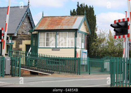 CAERSWS CASELLA SEGNALE Foto Stock