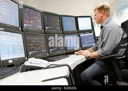 Siemens Mobility impianto Berlin-Treptow Foto Stock