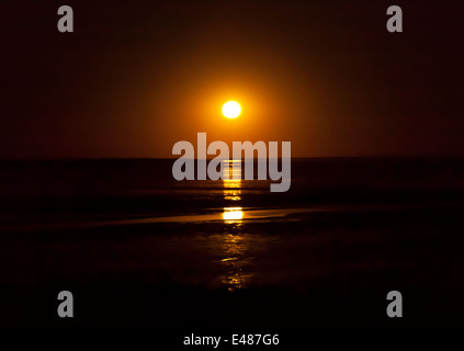 La scala per la Luna in Broome in Autralia occidentale Foto Stock