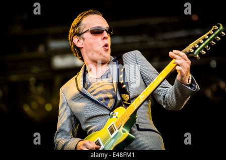 Joe Bonamassa live at Pinkpop Festival 2014 in Paesi Bassi © Roberto Finizio/Alamy Live News Foto Stock