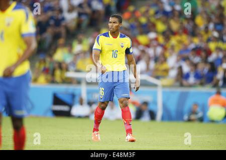 Rio de Janeiro, Brasile. Il 26 giugno, 2014. Antonio Valencia (ECU) Calcio/Calcetto : Coppa del Mondo FIFA Brasile match tra Ecuador e in Francia al Maracana stadium di Rio de Janeiro in Brasile . Credito: AFLO/Alamy Live News Foto Stock