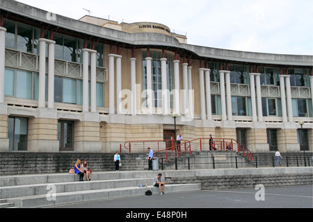 La sede centrale di Lloyds Banking Group, Waterfront Square, Bristol, Inghilterra, Gran Bretagna, Regno Unito, Gran Bretagna, Europa Foto Stock