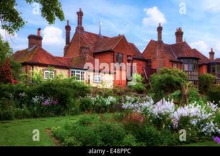 Gilbert White's House, le scie, Selborne, Hampshire, Inghilterra, Regno Unito Foto Stock