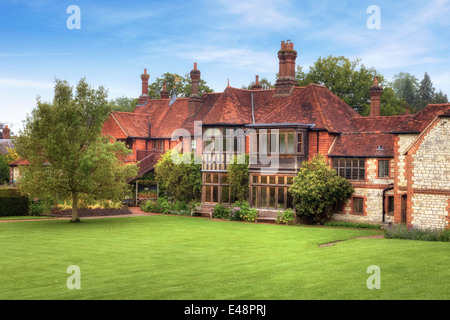 Gilbert White's House, le scie, Selborne, Hampshire, Inghilterra, Regno Unito Foto Stock