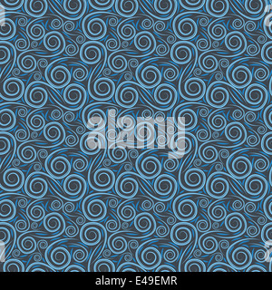 Seamless pattern. infinite abstract background. Copia rasterizzata Foto Stock