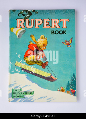 Daily Express Rupert Bear annua21.1956, Surrey, England, Regno Unito Foto Stock