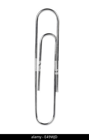 Carta di grandi dimensioni clip close-up. Foto Stock