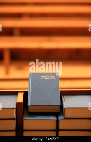 Messale e canzoni, San Nicolas de Veroce, Alta Savoia, Francia, Europa Foto Stock