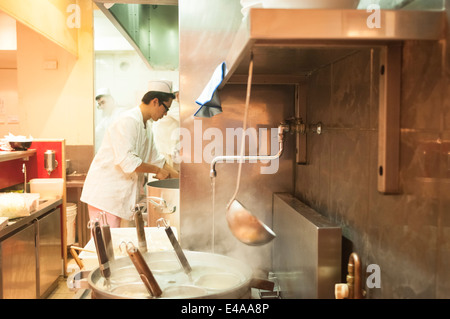 Sapporo, ristorante giapponese a Parigi, Francia. Foto Stock