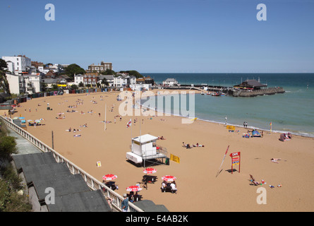 Viking Bay Beach Broadstairs Kent Foto Stock