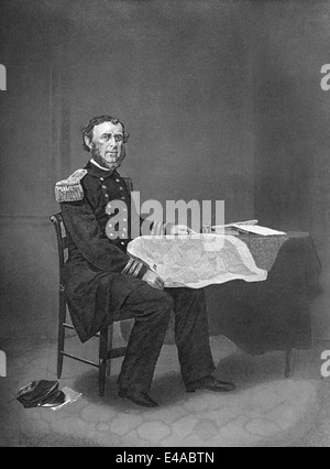 Samuel Francis Du Pont, 1803 - 1865, un ammiraglio nella Marina Militare degli Stati Uniti, Foto Stock