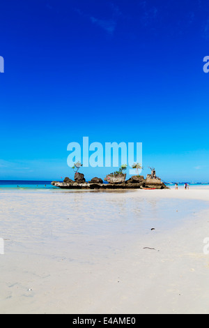 Il Sud Est Asiatico, Filippine, Visayas Boracay Island, Spiaggia Bianca Foto Stock