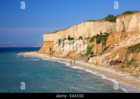 Agios Ioannis ('Saint John') spiaggia vicino a Mastichari, isola di Kos, Dodecanneso, Mar Egeo, Grecia Foto Stock