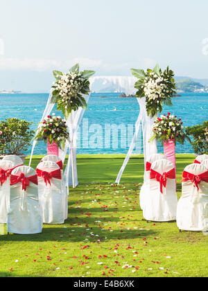 Nozze tropicali Foto Stock