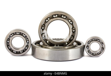 Quattro cuscinetti a sfera Foto Stock