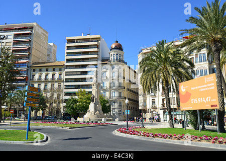 Av Conde de vallellano, Alicante, Costa Blanca, Alicante provincia, il Regno di Spagna Foto Stock