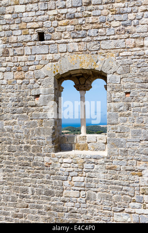 Campiglia Marittima è un comune della provincia di Livorno in Italia la Regione Toscana Foto Stock