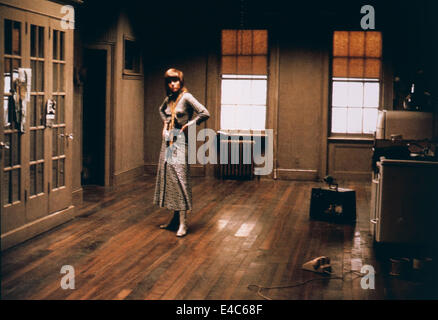 Jane Fonda, sul set del film "Klute', 1971 Foto Stock
