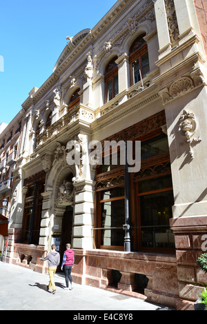 Casino Reale di Murcia, Calle de la Trapería, Murcia, nella regione di Murcia, il Regno di Spagna Foto Stock