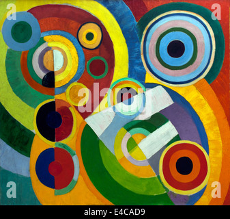 Rythme , Joie de Vivre - Rhythm, la gioia della vita 1930 Robert Delaunay 1885-1941 Francia - Francese Foto Stock