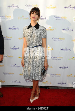 Los Angeles, California, USA. 8 Luglio, 2014. Meghan Ory frequentando l'Hallmark Channel e Hallmark Film & Misteri estate TCA Press Tour tenutosi a Northpole Manor di Beverly Hills, la California il 8 luglio 2014. 2014 Credit: D. lunga/Globe foto/ZUMA filo/Alamy Live News Foto Stock