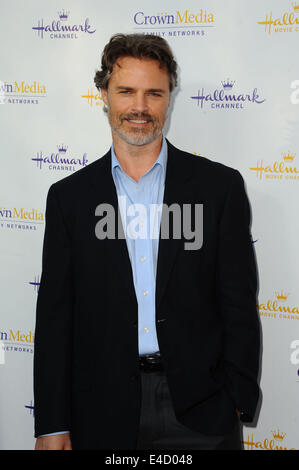 Los Angeles, California, USA. 8 Luglio, 2014. Dylan Neal frequentando l'Hallmark Channel e Hallmark Film & Misteri estate TCA Press Tour tenutosi a Northpole Manor di Beverly Hills, la California il 8 luglio 2014. 2014 Credit: D. lunga/Globe foto/ZUMA filo/Alamy Live News Foto Stock