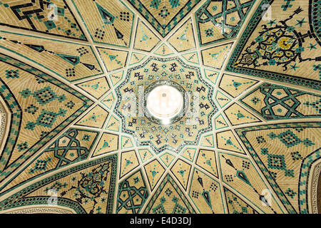 Sultan Amir Ahmad Bathhouse, Hammam-e Sultan Amir Ahmad, noto anche come Qasemi Bathhouse, un tradizionale pubblico iraniano Foto Stock