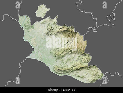 Dipartimento del Vaucluse Francia, Mappa di sfiato Foto Stock