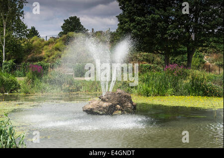 Il Riverside Zona per il tempo libero a Gravesend. Foto Stock