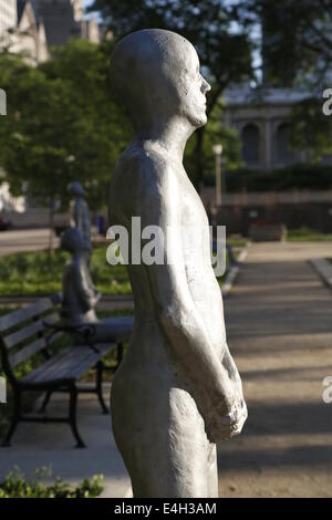 Bordi a Solti giardino in Chicago Foto Stock