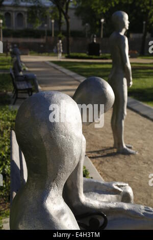 Bordi a Solti giardino in Chicago Foto Stock