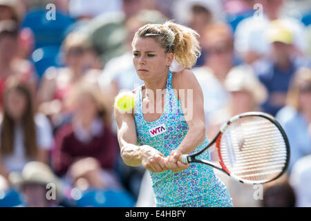 Camila Giorgi - AEGON International 2014- Eastbourne - Inghilterra, Camila Giorgi dell Italia in azione Foto Stock