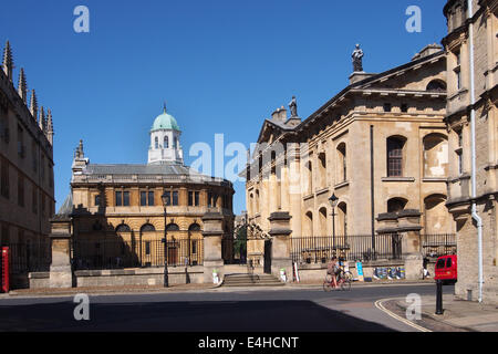 Università di Oxford Sheldonian Theatre e scuole di esame Foto Stock