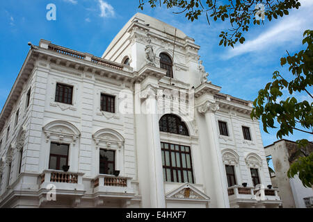 Palazzo Comunale. Panama, Panama City, città storica elencati come patrimonio mondiale dall' UNESCO, il Casco Antiguo, Barrio San Felipe, Palac Foto Stock