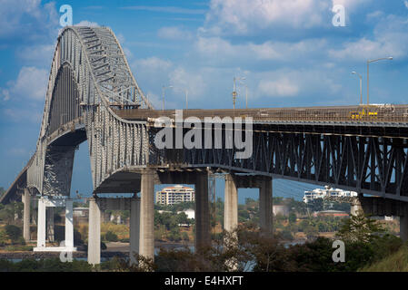 Puente de las Americas, Ponte delle Americhe, la Thatcher Ferry Bridge, Repubblica di Panama. Il Ponte delle Americhe (spagnolo: Foto Stock