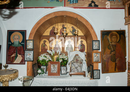 Griechenland, Rodi, Kritinia, Kloster Amartos (Armathou oder Amarthos) Foto Stock