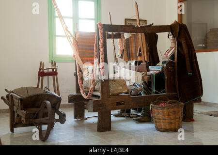 Griechenland, Rodi, Kritinia, Heimatmuseum Foto Stock