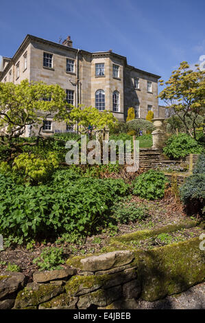 I giardini di Constable Burton Hall, North Yorkshire Foto Stock