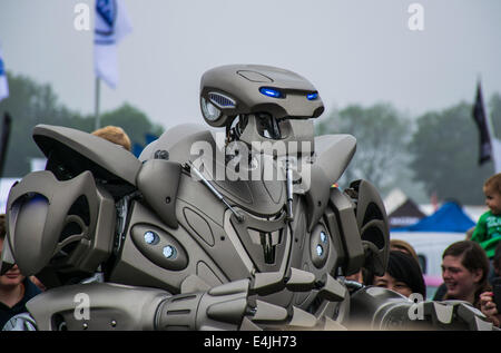 Titan il robot alla Kent County Show, 2014 Foto Stock