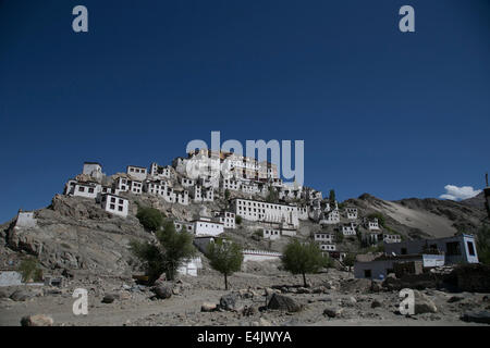 Monastero Buddista in Ladakh Foto Stock