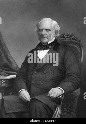 George Peabody, 1795 - 1869, un American-British imprenditore e filantropo, Foto Stock