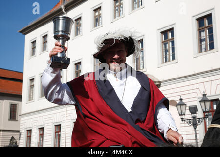 Kopefest parade, Suelfmeister, Lueneburg, Lüneburg, Bassa Sassonia, Germania, Europa Foto Stock