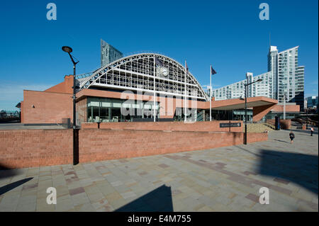 Manchester Central (precedentemente il G-Mex Centre), Windmill Street, Manchester. Foto Stock