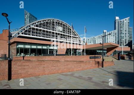 Manchester Central (precedentemente il G-Mex Centre), Windmill Street, Manchester. Foto Stock